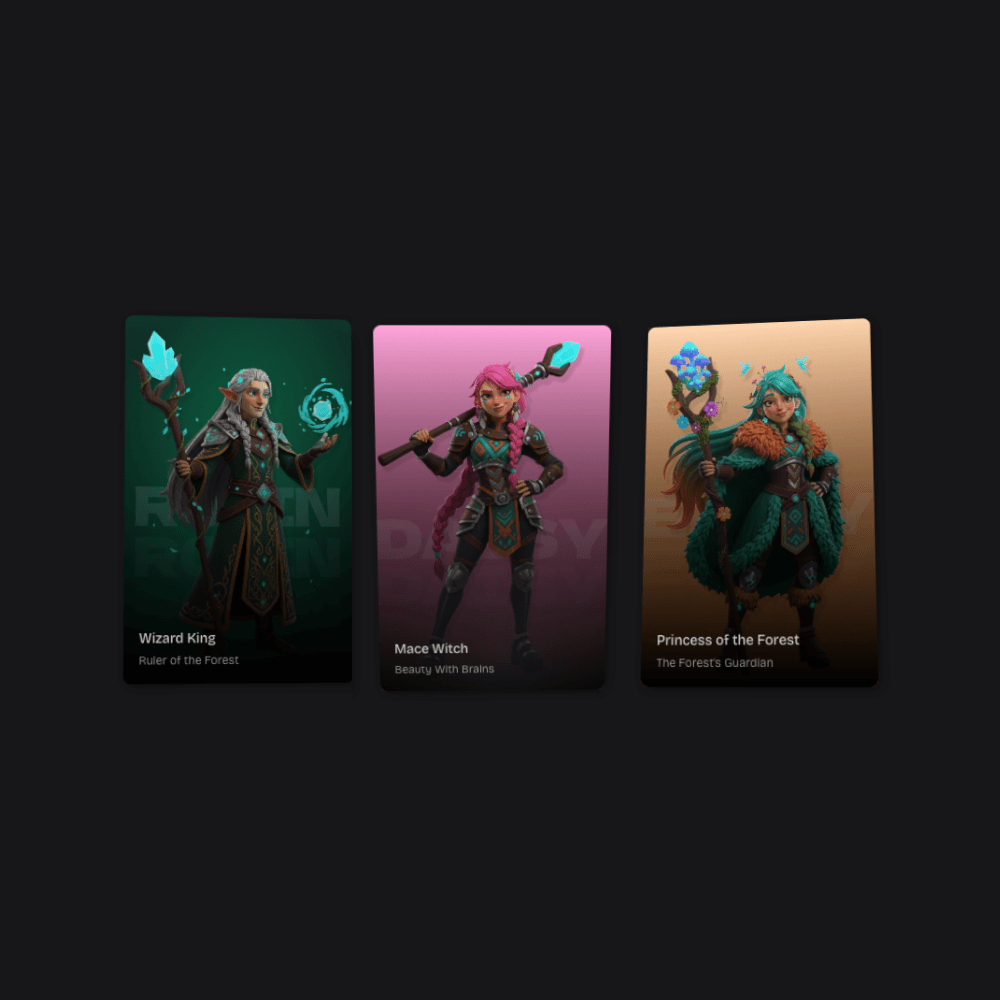 Mouse Tilt Card
