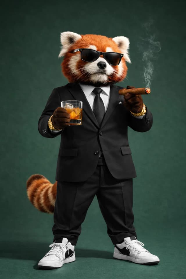 Rusty the Red Panda