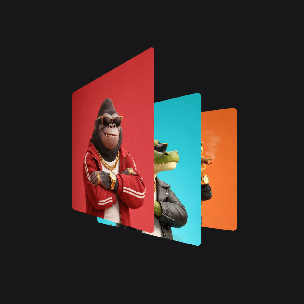 Perspective Card Stack